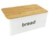 Hit Chlebník s bambusovým víkem bílá