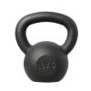 HMS Litinový kettlebell KZG10 10 kg, černý HMS Litinový kettlebell KZG10 10 kg, černý