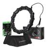 HMS Sada černé masážní Hula Hoop se závažím HHW11 a zeštíhlujícího bederního pásu HMS BR163 PLUS SIZE HMS Sada černé masážní Hula Hoop se závažím HHW11 a zeštíhlujícího bederního pásu HMS BR163 PLUS SIZE