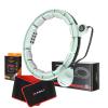 HMS Sada masážní hula hoop HHM13 se závažím, magnety a počítadlem a zeštíhlujícího pásu BR163 zelená HMS Sada masážní hula hoop HHM13 se závažím, magnety a počítadlem a zeštíhlujícího pásu BR163 zelená