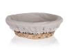 HOME DECOR Košík DUO kulatý 26x8cm proutěný