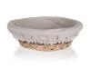HOME DECOR Košík DUO kulatý 26x8cm proutěný