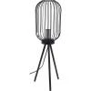 Homestyling Lampa kovová stříbrná 60 x 17,5 cm Homestyling Lampa kovová stříbrná 60 x 17,5 cm
