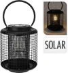 Homestyling Lucerna s LED žárovkou kovová 17 x 22 cm