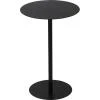 Homestyling Odkládací stolek kulatý 35 x 53 cm černá