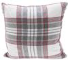 Homestyling Polštář dekorační 45 x 45 cm kostka bílá/šedá