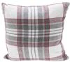 Homestyling Polštář dekorační 45 x 45 cm kostka bílá/šedá