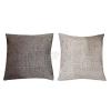 Homestyling Polštář dekorační 45 x 45 cm tmavě šedý