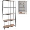 Homestyling Regál s policemi 170x78 cm