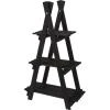 Homestyling Stojan na květiny dřevěný 3patra 84 cm Homestyling Stojan na květiny dřevěný 3patra 84 cm