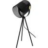 Homestyling Stolní lampa kovová černá Homestyling Stolní lampa kovová černá