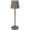 Homestyling Stolní LED lampa 36 cm taupe šedá