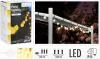 Homestyling Světelný řetěz venkovní LED PARTY teplá bílá 80 LED Homestyling Světelný řetěz venkovní LED PARTY teplá bílá 80 LED