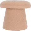 Homestyling Taburet ve tvaru houby 43 cm béžová Homestyling Taburet ve tvaru houby 43 cm béžová
