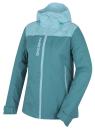 Husky Nickin L turquoise dámská hardshell bunda