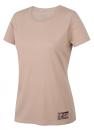 Husky Tee Base L beige dámské bavlněné triko