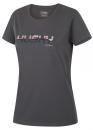 Husky Tee Wild L dark grey dámské bavlněné triko