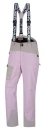 Husky Glad L pink/beige dámské lyžařské kalhoty