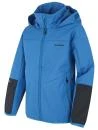 Husky Dětská softshell bunda Sonny K modrá POUZE 152 (VÝPRODEJ)
