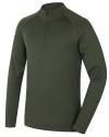 Husky Merow zip M green pánské merino triko Husky Merow zip M green pánské merino triko