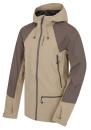 Husky Nanola M beige/grey pánská hardshell bunda