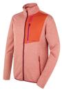 Husky Ane M dk. brick orange pánská mikina na zip