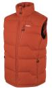 Husky Deep M dark orange pánská péřová vesta