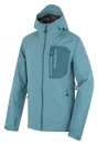 Husky Samai M faded blue pánská softshell bunda