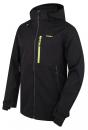 Husky Sauri M black pánská softshell bunda