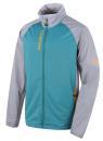 Husky Suli M grey/mint pánská softshell bunda