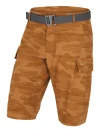 Husky Kalfer M dark mustard pánské funkční kraťasy