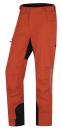 Husky Keson M dark orange pánské softshell kalhoty