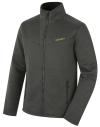 Husky Akra M dark khaki pánský svetr na zip