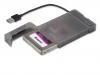 i-Tec MySafe Easy externí case pro 2,5[34] SATA I/II/III SSD, USB3.0, Black - bez HDD
