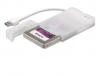 i-Tec MySafe Easy externí case pro 2,5[34] SATA I/II/III SSD, USB3.0, White - bez HDD