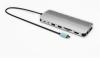 i-tec USB-C Metal Nano 3x Display Dock, 2x HDMI 1x USB-C video, Power Delivery 140W