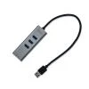 i-Tec USB3.0 HUB 3port Metal + Gigabit Ethernet adaptér, 1x USB na RJ-45 i-Tec USB3.0 HUB 3port Metal + Gigabit Ethernet adaptér, 1x USB na RJ-45