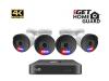 iGET HOMEGUARD HGNVK88504 - PoE 4K UltraHD NVR CCTV 8CH + 4x kamera