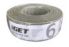 iGET Síťový kabel CAT6 UTP PVC Eca 100m/role