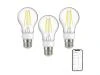 IMMAX NEO Smart LED žárovka filamentová E27 7W 07713C WiFi Tuya sada 3ks IMMAX NEO Smart LED žárovka filamentová E27 7W 07713C WiFi Tuya sada 3ks