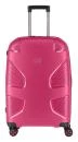 IMPACKT IP1 M Flora pink kufr + kosmetická taštička zdarma IMPACKT IP1 M Flora pink kufr + kosmetická taštička zdarma