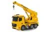 IQ models DOUBLE E Mercedes-Benz Arocs Crane 4WD žlutý RC autojeřáb 1:20