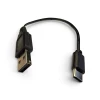 IQ models černý nabíjecí kabel USB na USB-C pro 3,7V 500 mA Li-ion/Li-Po akumulátory