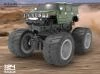 IQ models Hummer H2 Big Foot zelené 1/24 RC auto