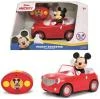 Jada RC Auto Roadster s myšákem Mickey Mouse na vysílačku 2,4GHz na baterie Jada RC Auto Roadster s myšákem Mickey Mouse na vysílačku 2,4GHz na baterie