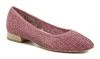 Jana Soft Line 8-22172-42 růžové dámské baleríny šíře H Jana Soft Line 8-22172-42 růžové dámské baleríny šíře H