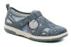 Jana 8-23671-44 denim dámské polobotky šíře H Jana 8-23671-44 denim dámské polobotky šíře H