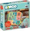 Jiri Models HRA Bingo Dům myšek Sam a Julie 3v1 (společenská hra)