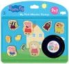 Jiri Models Moje 1.razítka Peppa Pig set 9ks s poduškou Jiri Models Moje 1.razítka Peppa Pig set 9ks s poduškou