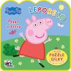 Jiri Models Moje první leporelo Peppa Pig Peppa a barvy + 5 pěnových dílků